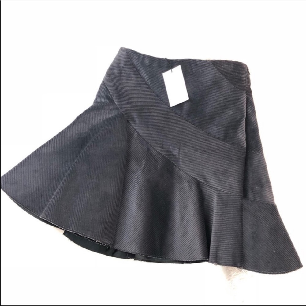 J.W. Anderson Gray Spiral Skirt 2 - Picture 3 of 6